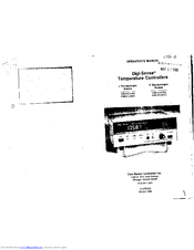 Cole Parmer Digi-Sense 2186-05 Operator's Manual