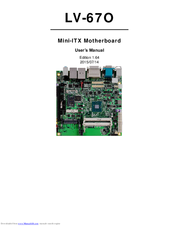 Commell LV-67O User Manual