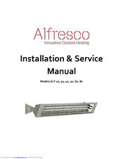 Alfresco ALF 80 Installation & Service Manual