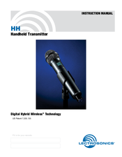 Lectrosonics Handheld Transmitter Instruction Manual