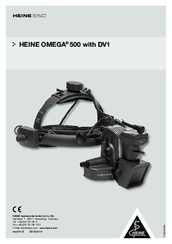 HEINE OMEGA 500 with DV1 Instruction Manual