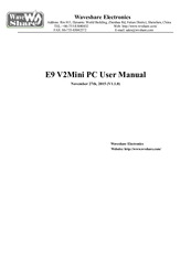 Waveshare E9 User Manual