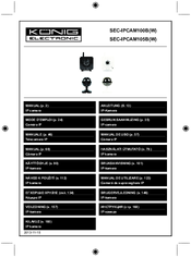 Konig SEC-IPCAM100B(W) Instruction Manual