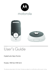 Motorola MBP160 User Manual