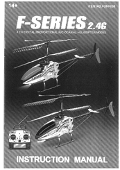 Hobbex F39 Instruction Manual