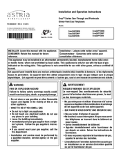 Astria Eros35STDMP Installation And Operation Instructions Manual