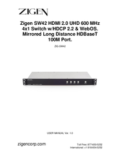 Zigen ZIG-SW42 User Manual