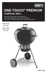 Weber one-touch premium Owner's Manual