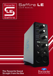 Focusrite Saffire LE User Manual