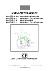 RHealthCare ACCENT 07 H User Manual And Information
