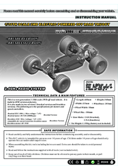 REDCAT Twister XTG PRO Instruction Manual