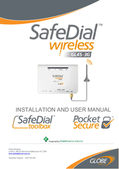 SafeDial GL45-3G Installation And User Manual