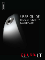 ReSound Pulse LT PSS60 User Manual