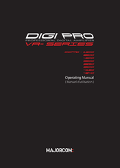 Majorcom: digiPRO 6800 Operating Manual