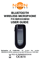 Nolan NSRX3C2MSX User Manual