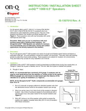 LEGRAND evoQ 1000 Instruction & Installation Manual