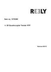 Reely CG031 Instruction Manual