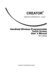Creator CR-WiFi WG7pip User Manual
