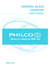 Philco PHS 316 User Manual