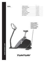 Tunturi E80L Owner's Manual