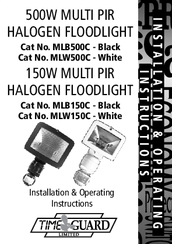 Time Guard MLB150C Installation And Operating Insctructions