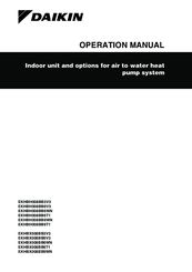 Daikin EKHBH008BB9WN Operation Manual