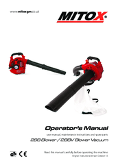 Mitox 26B Operator's Manual