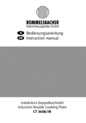 Rommelsbacher CT 3408/IN Instruction Manual