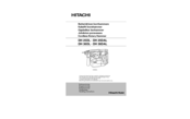 Hitachi DH 36DL Handling Instructions Manual
