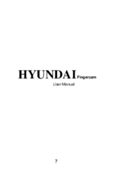 Hyundai Fingercam User Manual