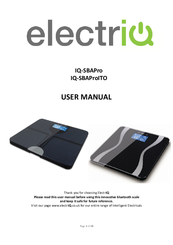 ElectrIQ IQ-SBAPro User Manual