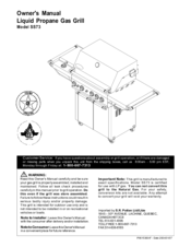 Patio Chef SS73 Owner's Manual