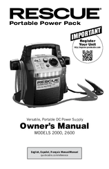 Rescue 2600 Owner's Manual