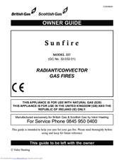 Valor Sunfire 337 Owner's Manual