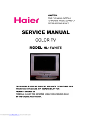 Haier HL15WHITE Service Manual