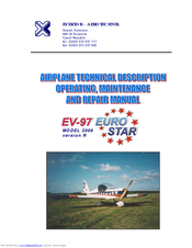 EVEKTOR-AEROTECHNIK EV-97? EUROSTAR ?model 2000 version R Operating & Maintenance Manual
