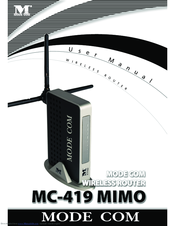 Mode com MC-419 MIMO User Manual