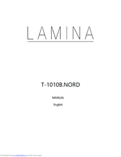 Lamina T-1010B.NORD Manual