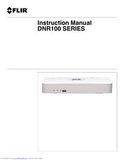FLIR DNR100 SERIES Instruction Manual