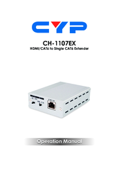 CYP CH-1107EX Operation Manual