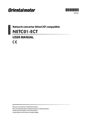 Orientalmotor NETC01-ECT User Manual