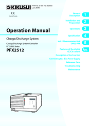 Kikusui PFX2515 Operation Manual