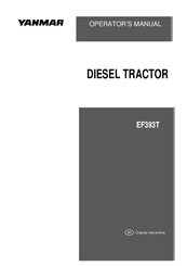 Yanmar EF393T Operator's Manual