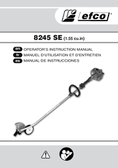 Efco 8245 SE Operator's Instruction Manual