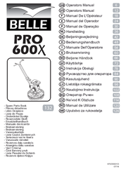 Belle Pro 600X Operator's Manual