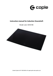 Caple DD931BK Instruction Manual