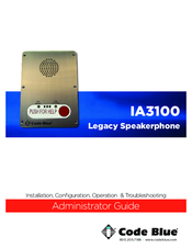 Code Blue IA3100 Administrator's Manual
