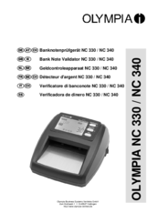 Olympia NC 330 User Manual