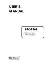 protech PPC-7368 User Manual