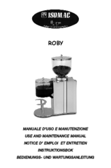 Isomac ROBY Use And Maintenance Manual